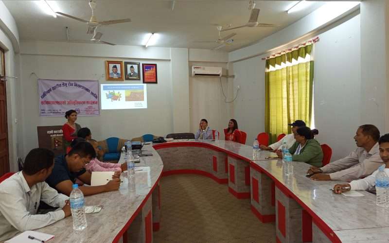 पालिका स्तरीय डेंगु रोग नियन्त्रण सम्बन्धी सरोकारवलाहरुसँग अन्तर्क्रिया