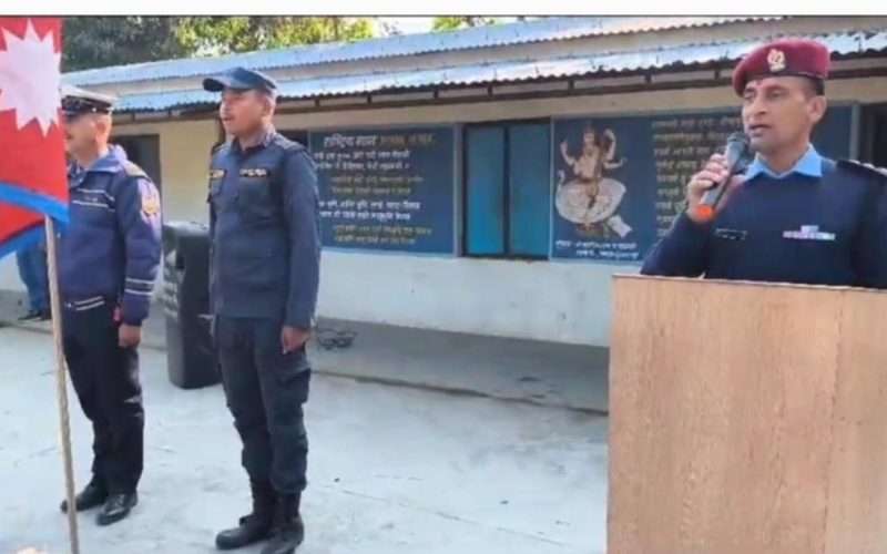 चन्दले दृष्टिविहीन विद्यार्थीहरुलाई न्यानो कपडा वितरण र राष्ट्रिय गानको मर्यादा सम्बन्धी