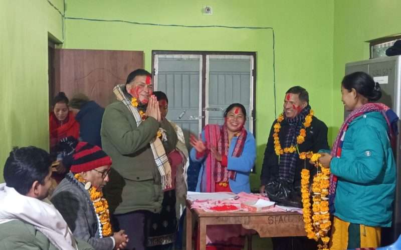 साना किसान कृषि सहकारी संस्था लि. भजनीमा नयाँ कार्य समिति चयन