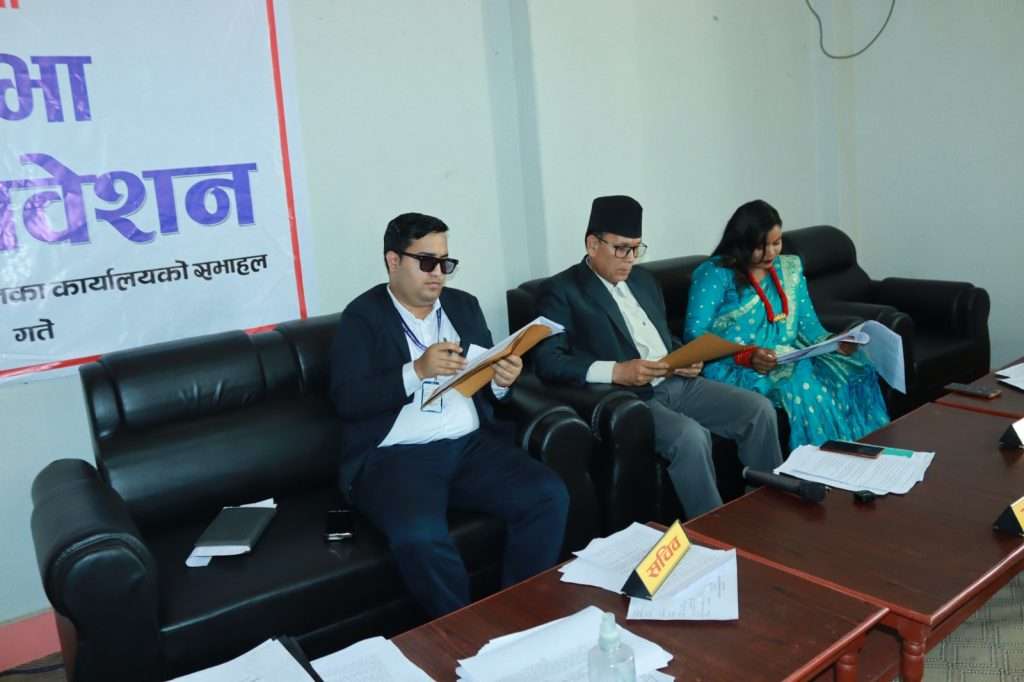भजनी नगरपालिकाले ल्यायो ७० करोड ५५ लाख २० हजारको बजेट