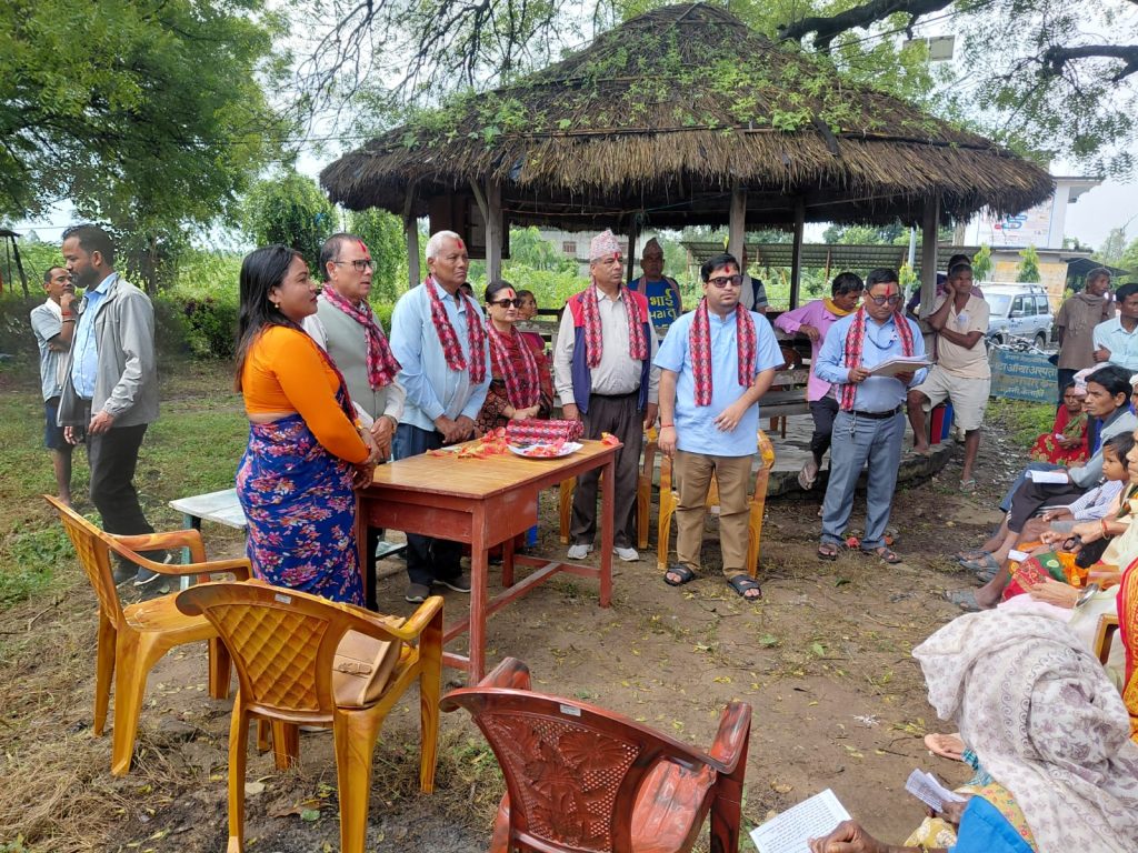 भजनी प्राथमिक स्वास्थ्य केन्द्रबाट गेटा आँखा अस्पतालको सेवा सञ्चालन